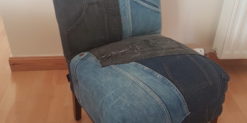 Denim Nursing Chair